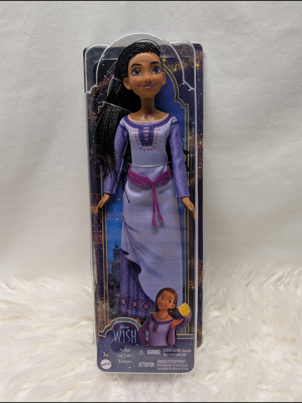 ✨️Disney Wish Asha Doll in Purple Dress